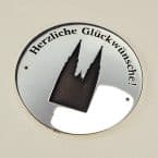 Medaille Justizia und Dom in Silber